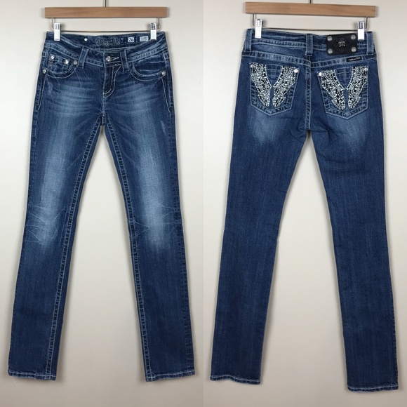 Miss Me Denim - Miss Me Straight Leg JE5388TX Jeans Size 26